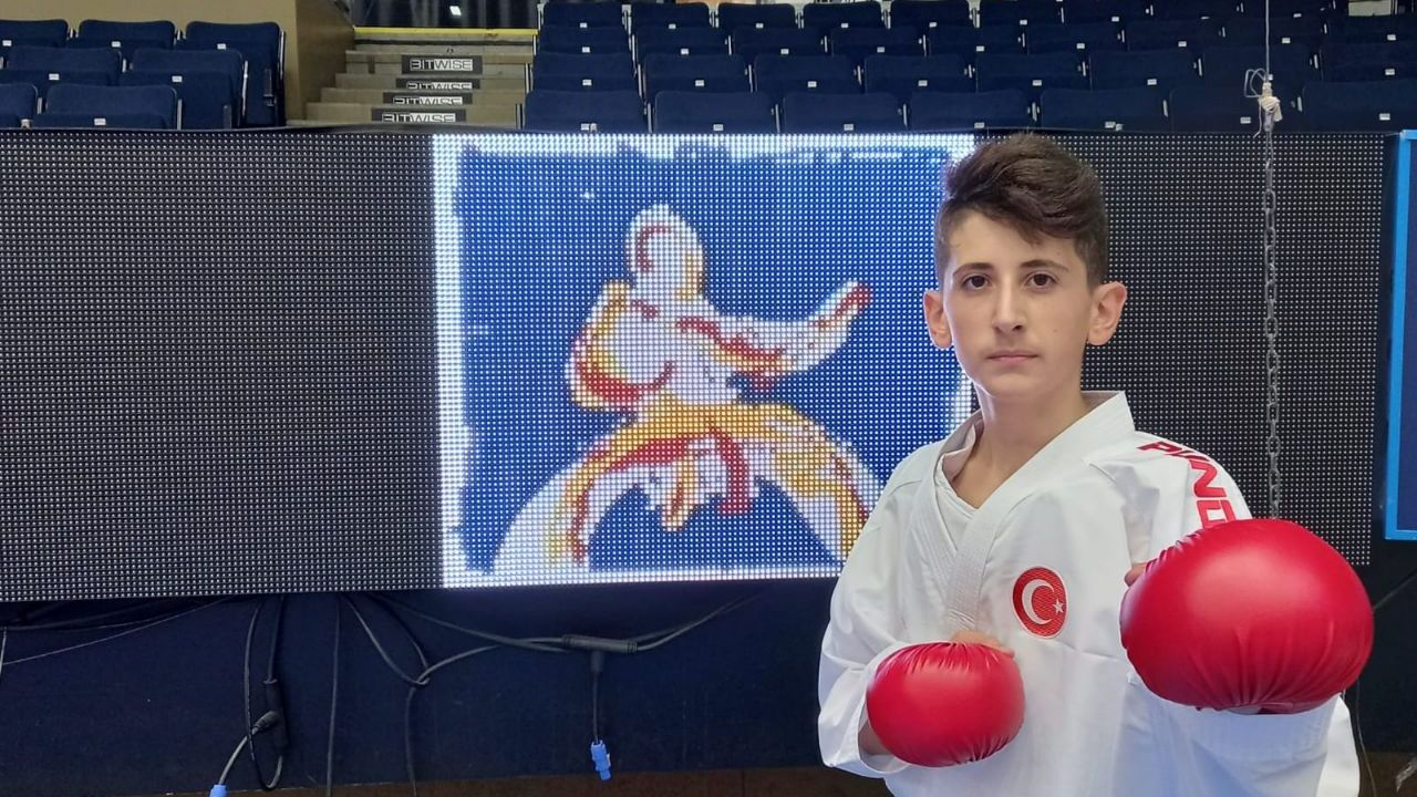 Batıkan Gökbulak Avrupa Karate Şampiyonası’nda 7. oldu
