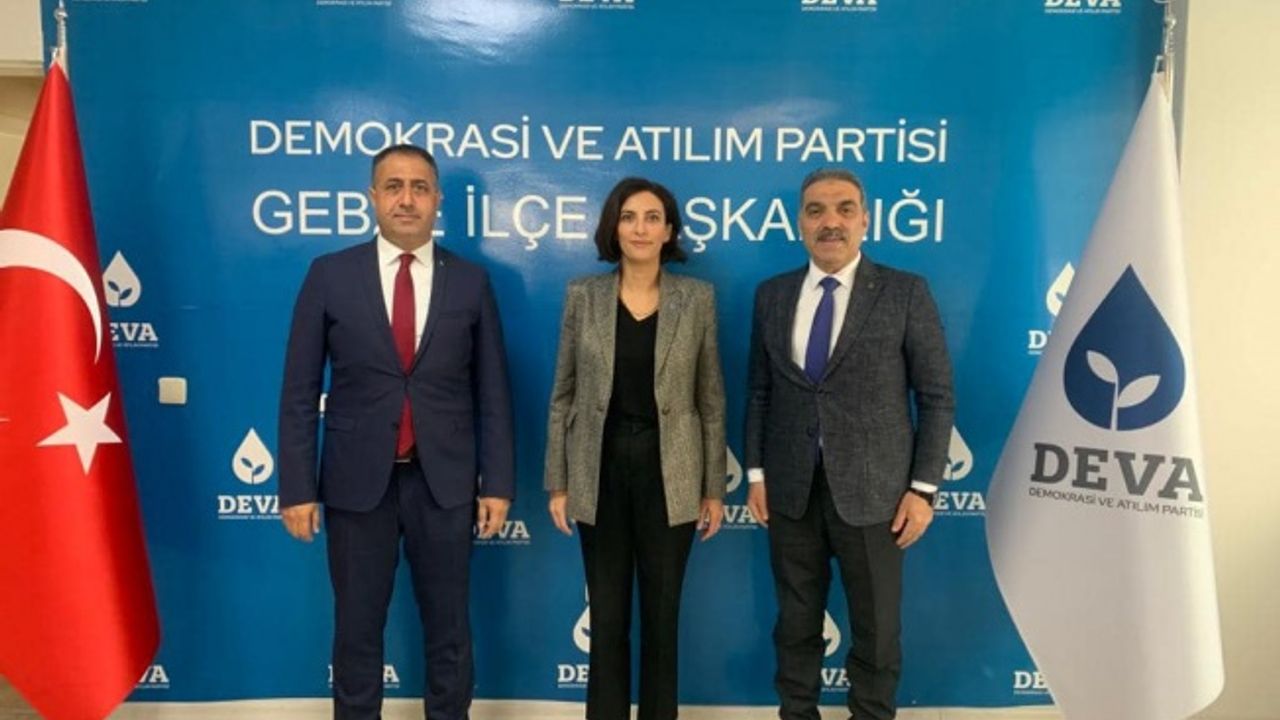 DEVA Genel Başkan Yardımcısı  Evrim Rızvanoğlu'nun Gebze ziyareti