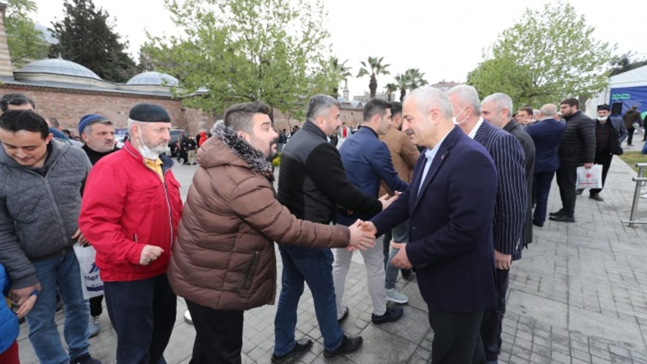 Gebze'de protokol bayramlaşması