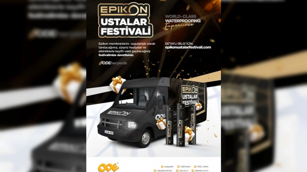 ODE Yalıtım Şekerpınar'da Ustalarla buluşacak