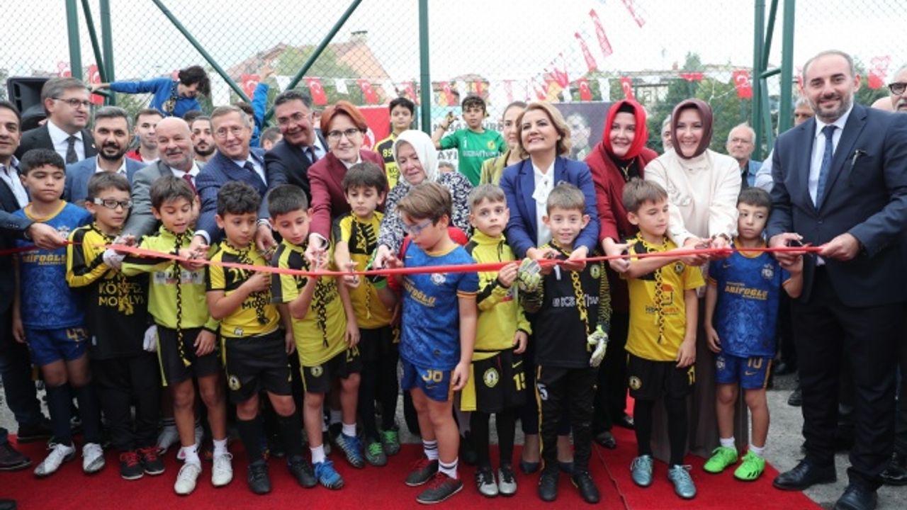 Nihat Gürer Spor Tesisleri Akşener’in katılımıyla açıldı