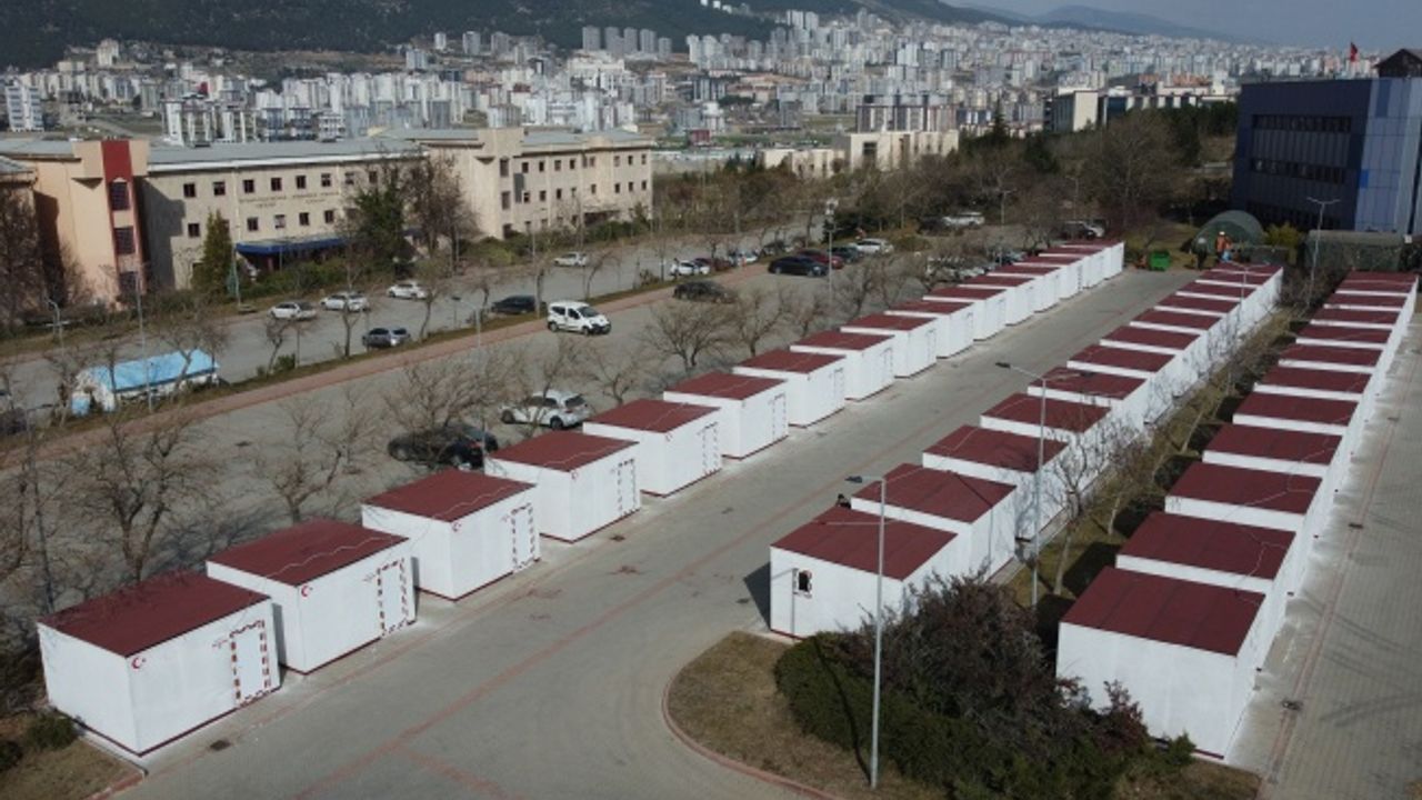 GEBKİM OSB, Kahramanmaraş ve Hatay’da  Bungalov evler kurdu