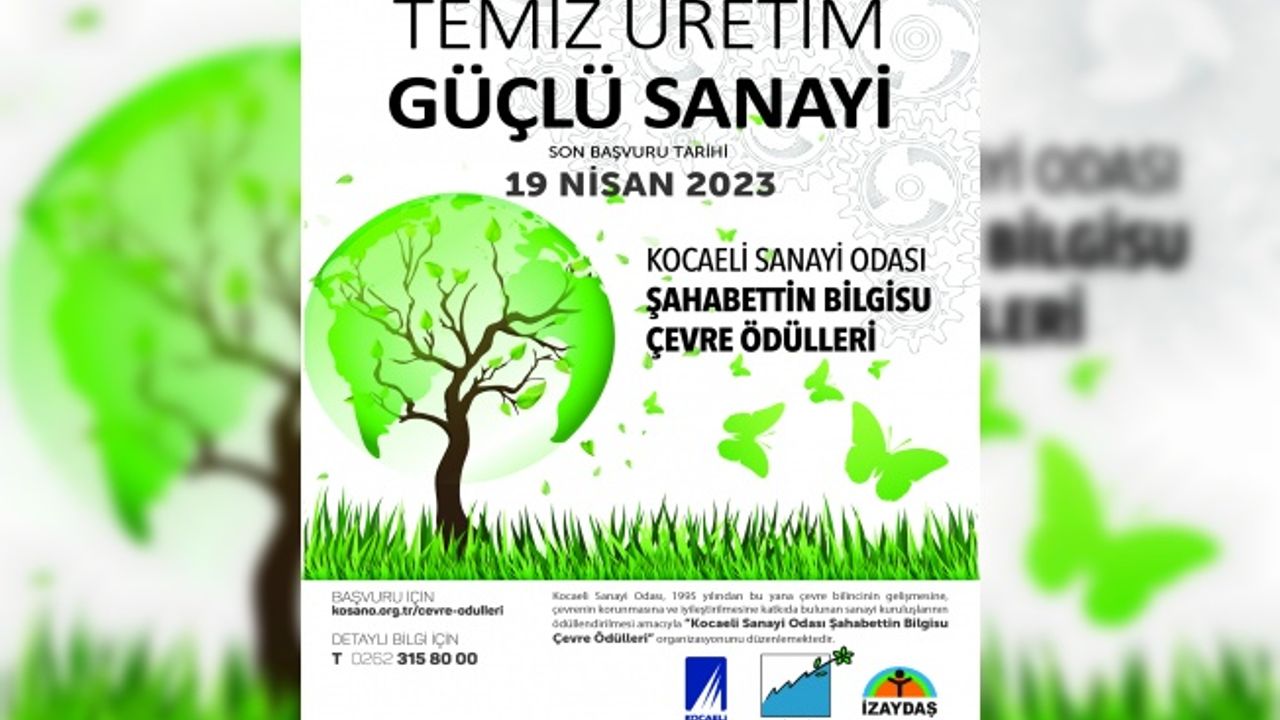 KSO Şahabettin Bilgisu Çevre Ödülleri’ne başvurular başladı