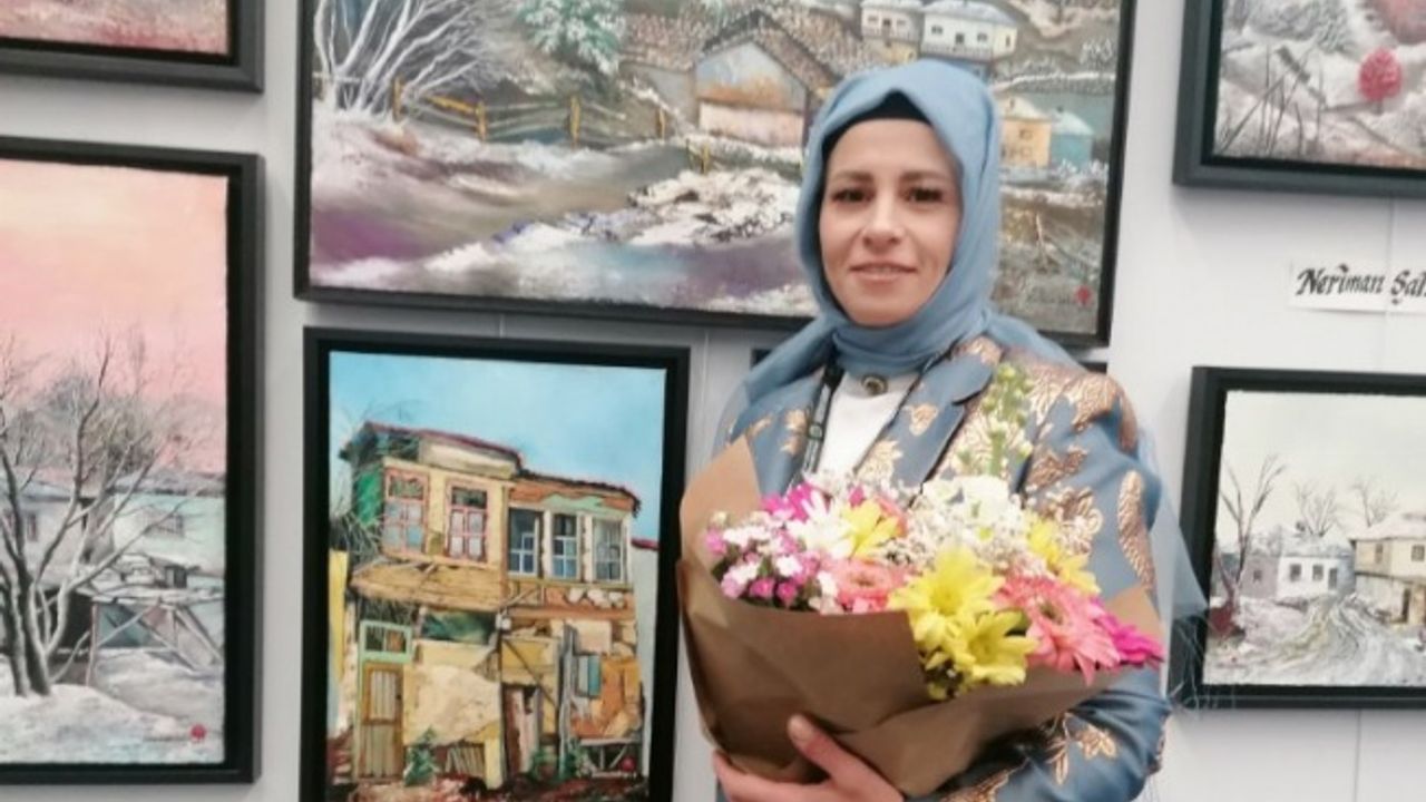 Sanatçı Neriman Şahin, ART Ankara'yı başarıyla tamamladı