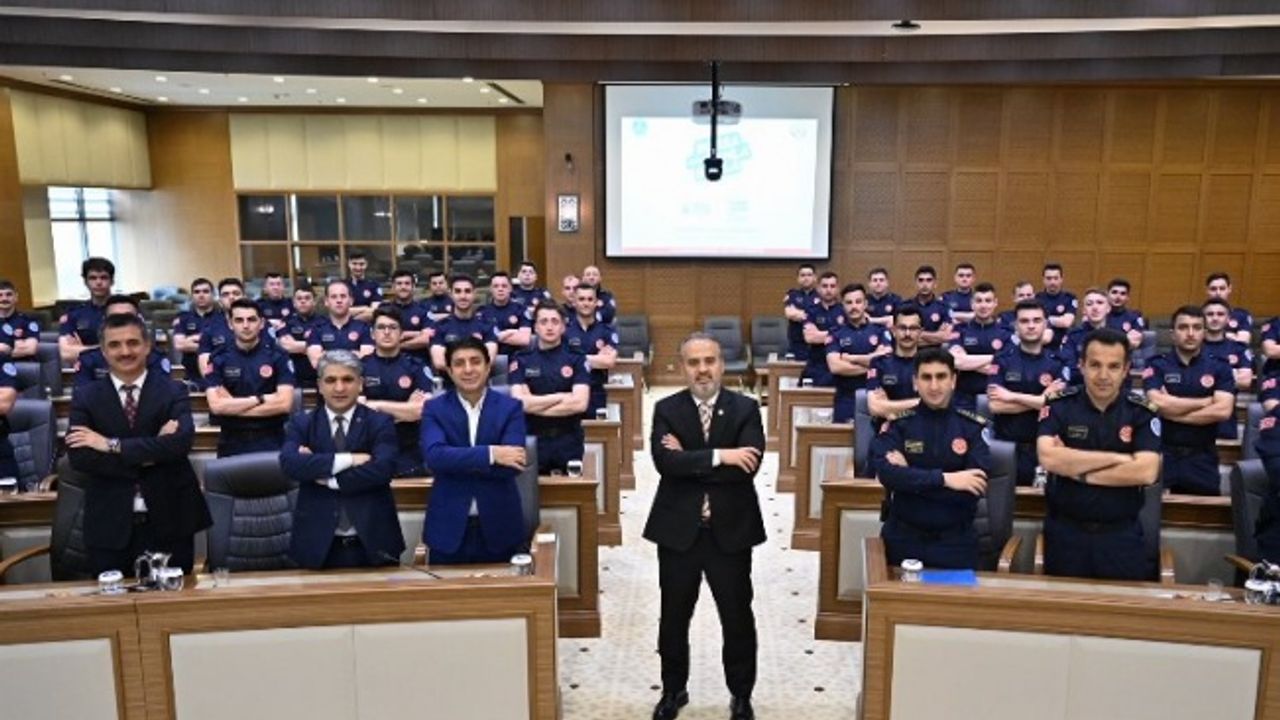 Bursa'nın yeni alev savaşçıları göreve hazır