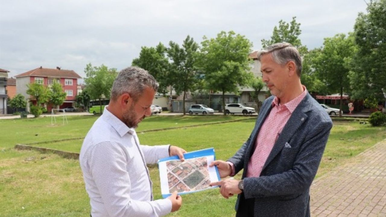 İzmit'te Yeşilova’ya konforlu park için kollar sıvandı