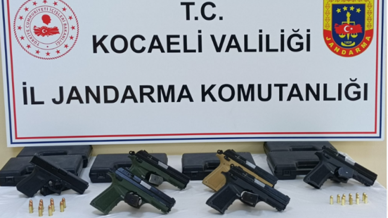 28 tabanca, 10 tüfek ele geçirildi