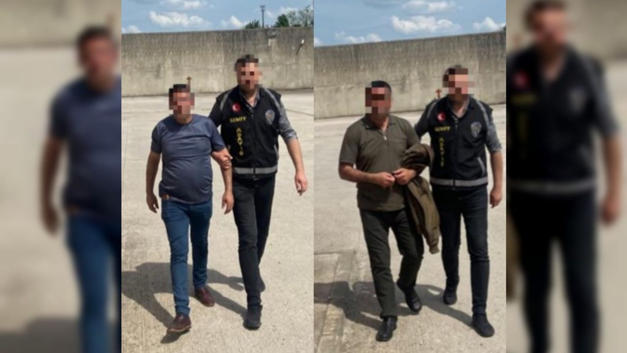 Hapis cezası bulunan 2 kişi yakalandı