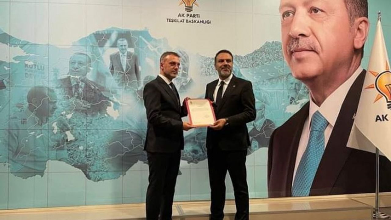 AKP Darıca İlçe Başkanlığına Köksal Şakar atandı