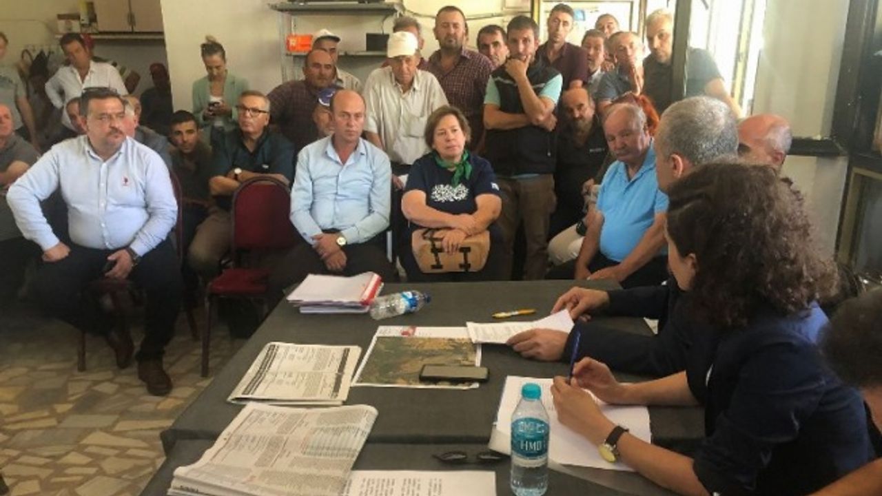 Edirne'de iki köyden tarım arazisine GES tepkisi!