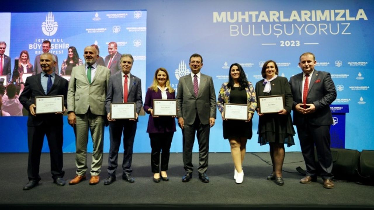 İmamoğlu, 963 muhtarla bir araya geldi