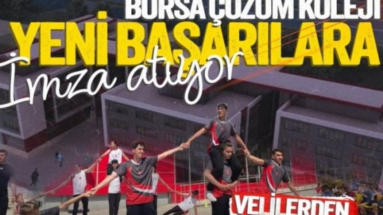 Bursa Çözüm Koleji, yeni başarılara imza atmaya devam ediyor