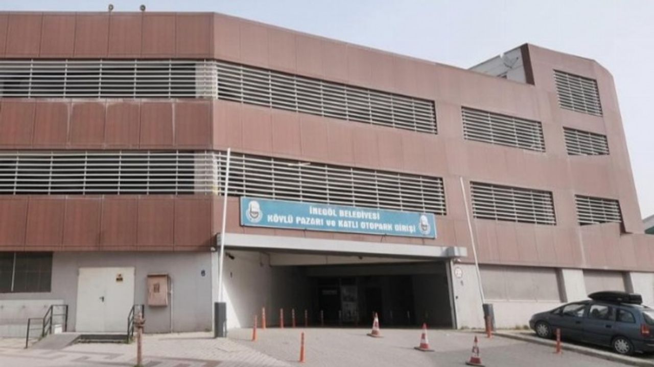 İnegöl'de Mer-Pa Kapalı Otoparkı hizmete alındı