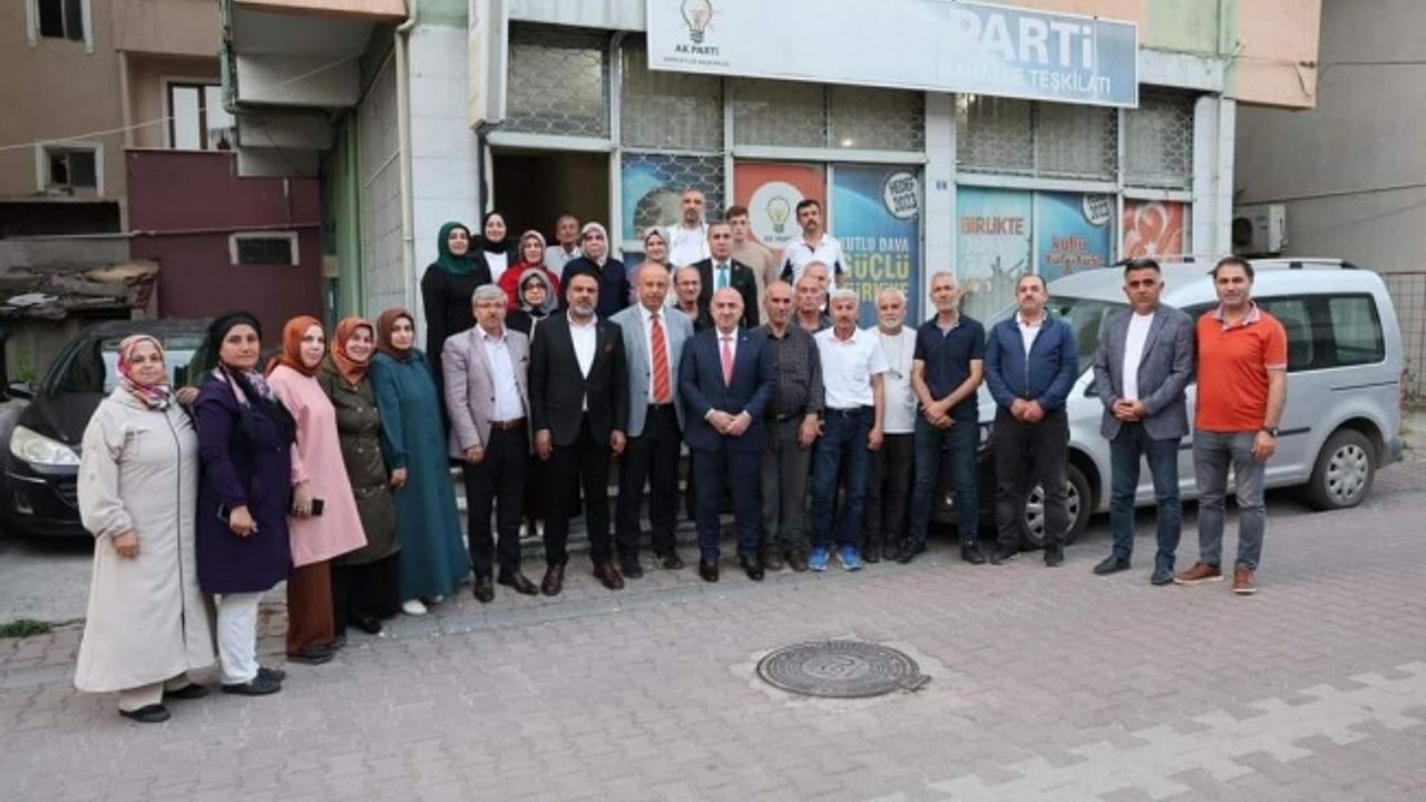 AK Parti Darıca'da teşkilat toplantısı