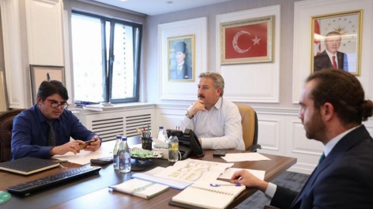 Başkan Palancıoğlu vizyon projelerini hayata geçirmek için kolları sıvadı