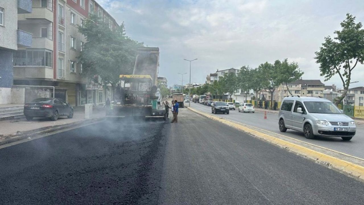 Darıca Tuzla Caddesi’nde üstyapı yenileniyor