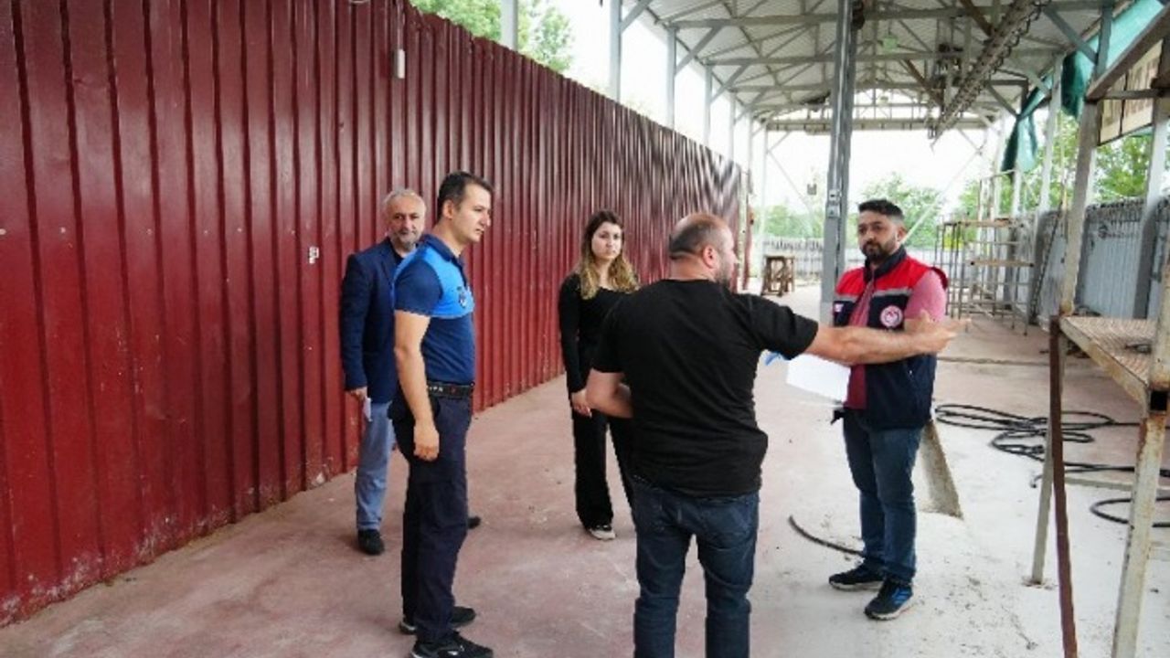 Düzce'de kurban satışı ve kesim yerlerine sıkı kontrol 