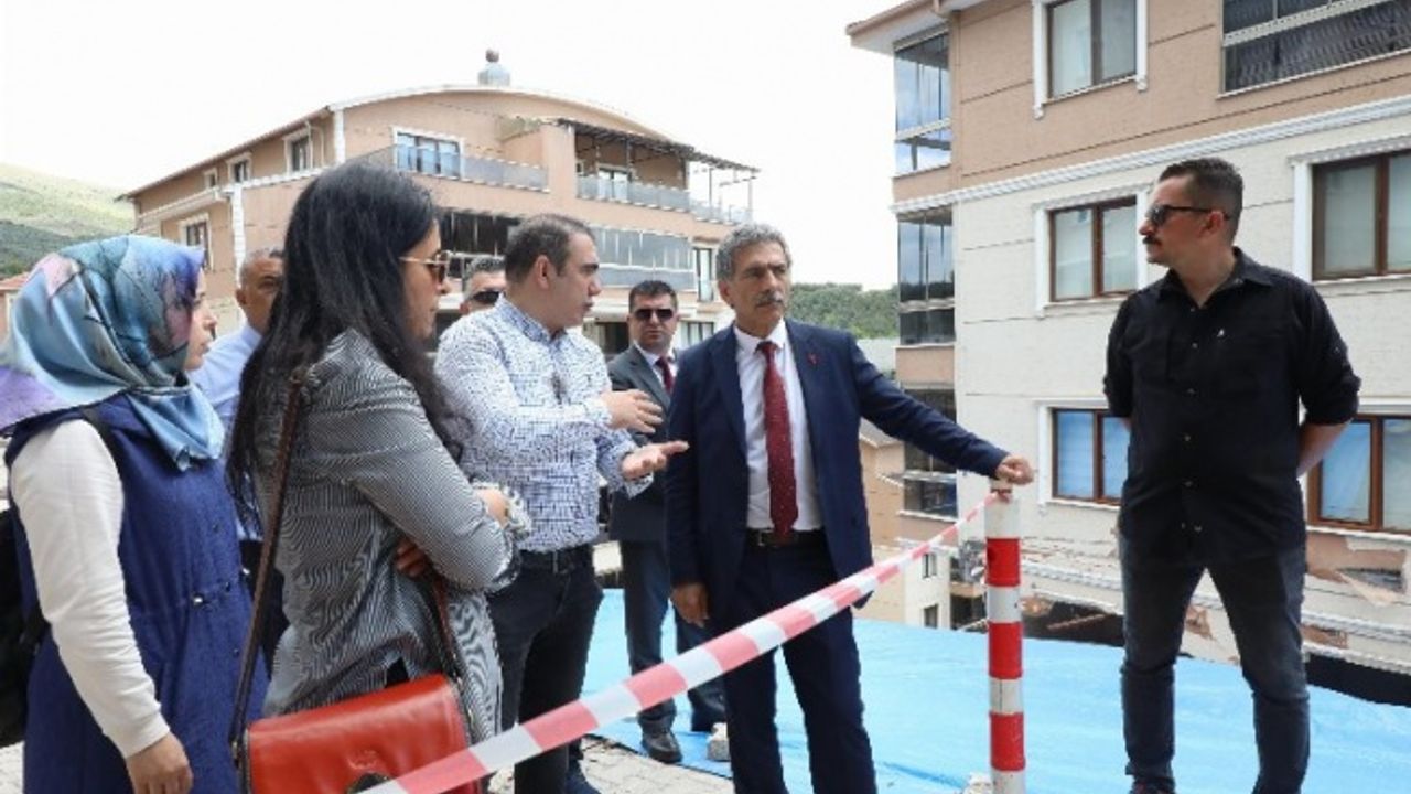 İstinat duvarı güvenliğinde belediye, üniversite ve BURKENT işbirliği