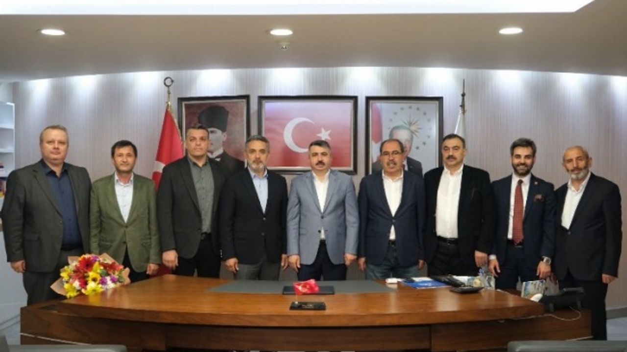 MÜSİAD Bursa'dan Oktay Yılmaz'a tebrik ziyareti