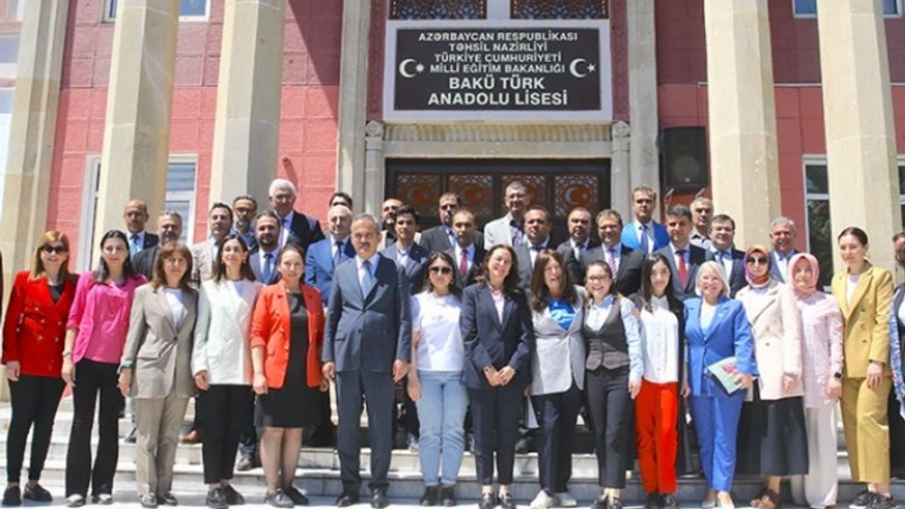 TBMM'den Bakü'deki Türk eğitim kurumlarına ziyaret