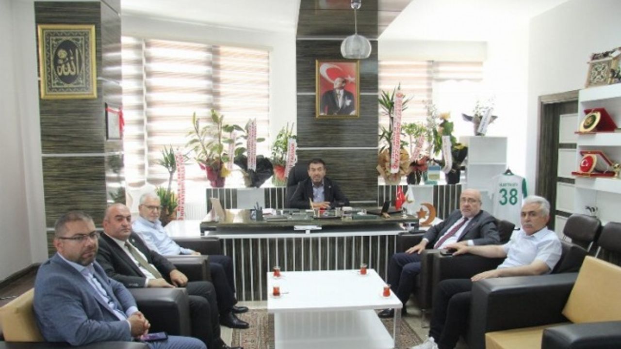 Kayseri Üniversitesi işbirliği ile yapılabilecek çalışmalar görüşüldü
