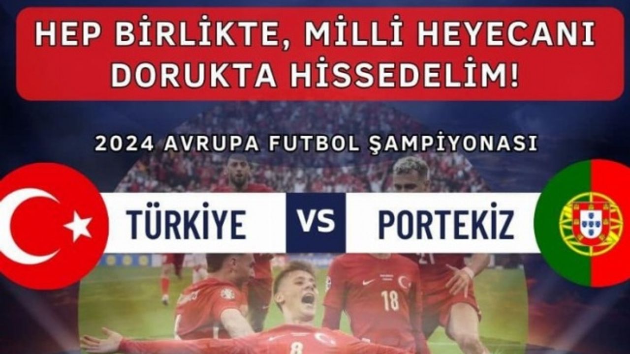 Keşan Belediyesi, Portekiz maçını Mehmet Gemici Cennet Bahçesi’nde yayınlayacak