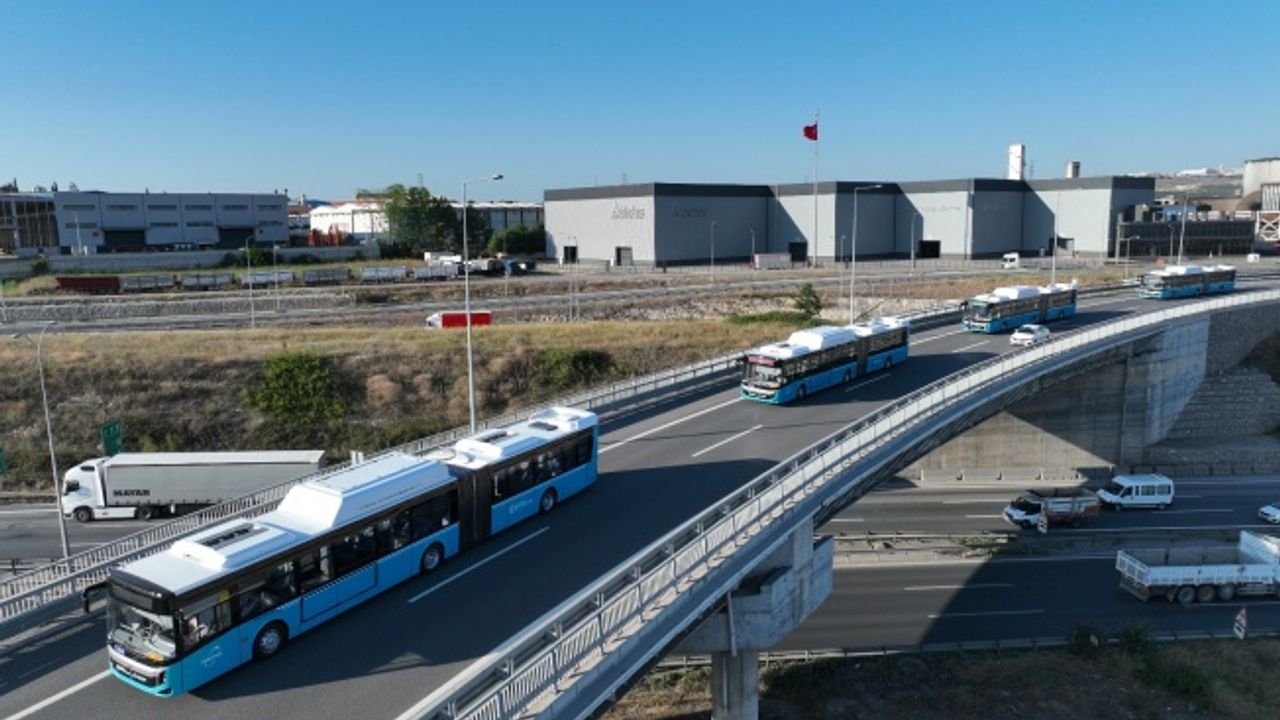 Büyükşehir'e 10 yeni otobüs daha