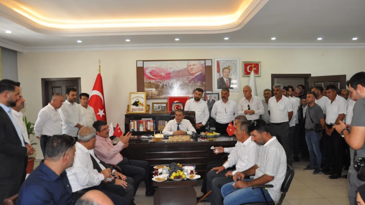 AK Parti İl Başkanı ilk ziyareti Sason’a gerçekleştirdi