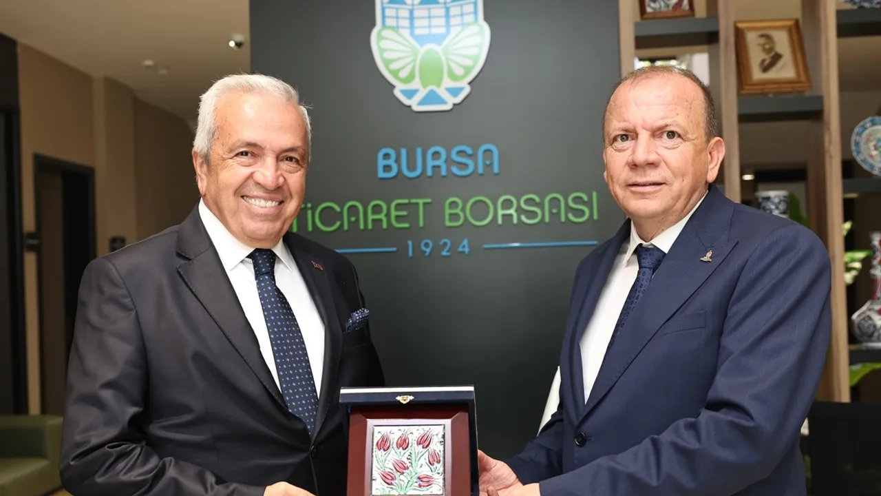 Başkan Şadi Özdemir’den Bursa Ticaret Borsası’na ziyaret