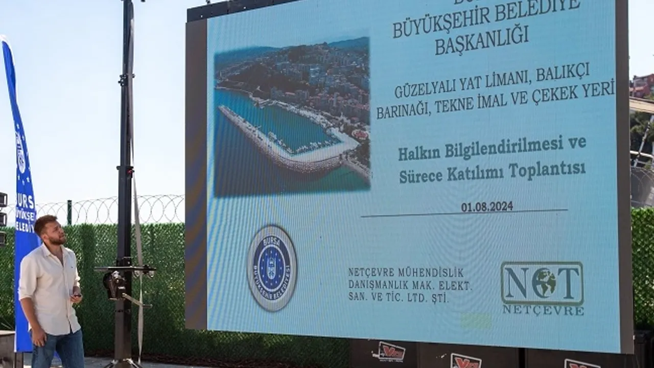 Mudanya'da 'Güzelyalı Marina' ortak akılla şekillenecek