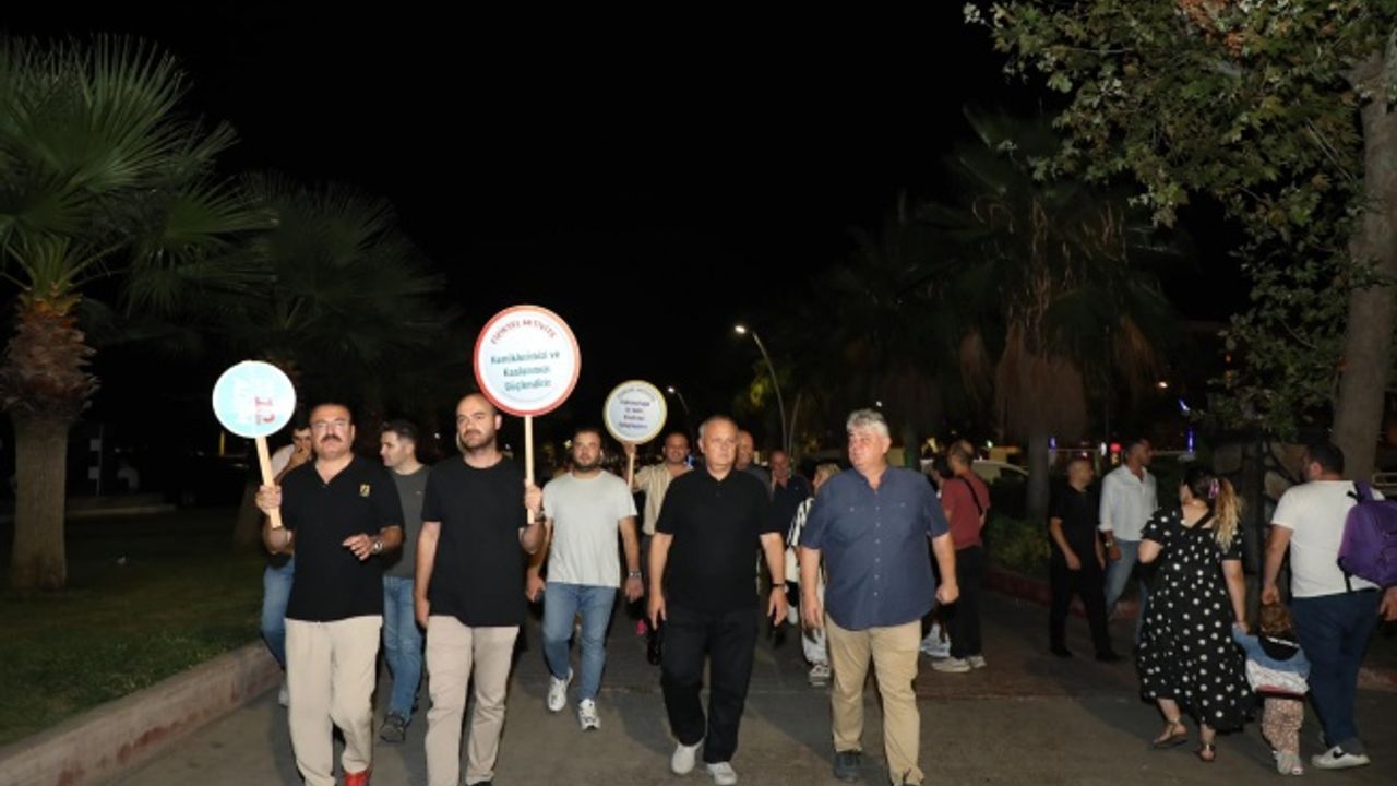 Halk Sağlığı Haftasında Sağlık İçin Yürüdüler