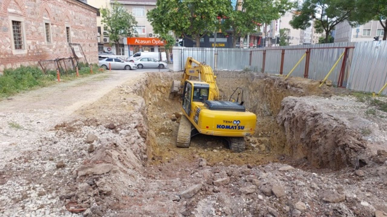 Kent Meydanındaki Önemli  Çalışmada Sona Doğru