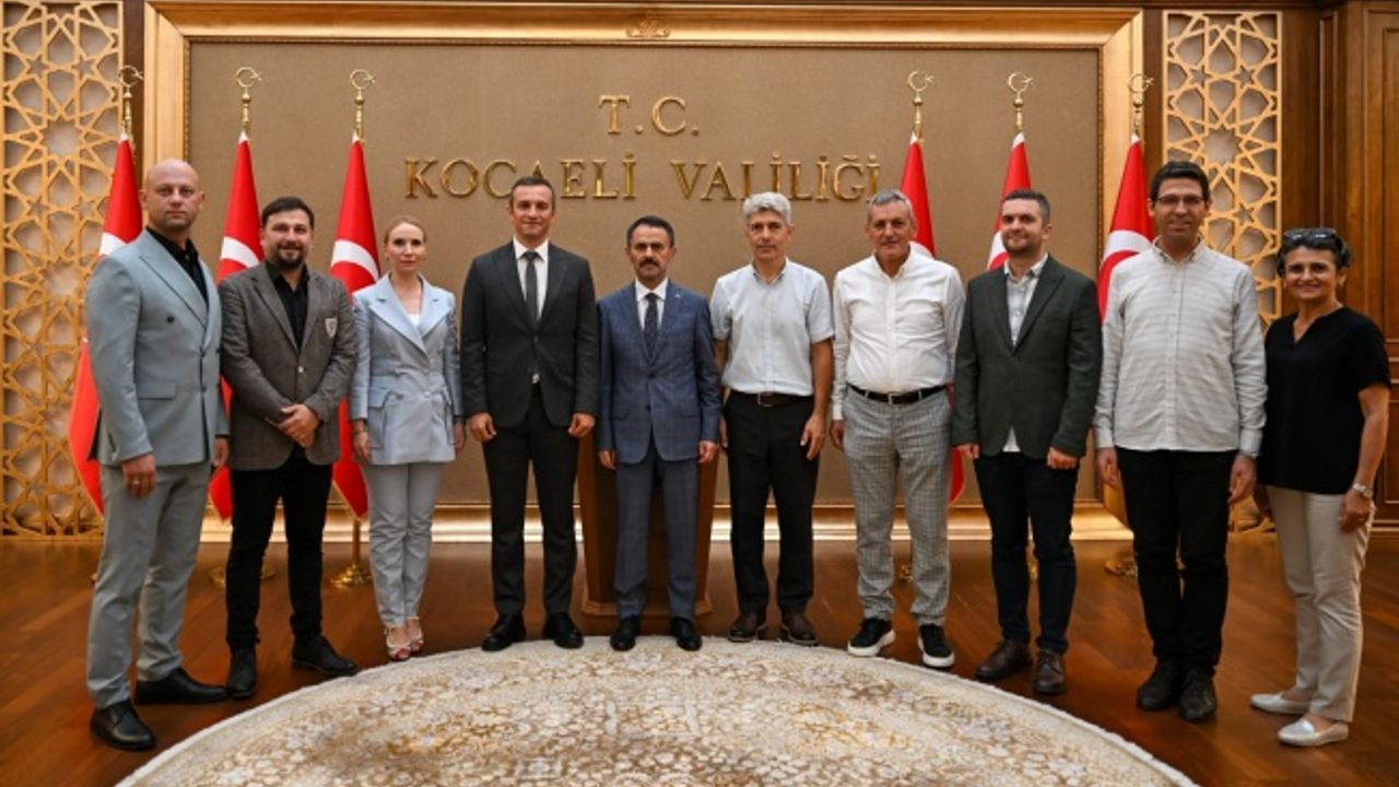 Kocaeli Balkan Türkleri Derneğinden Vali Aktaş’a Ziyaret