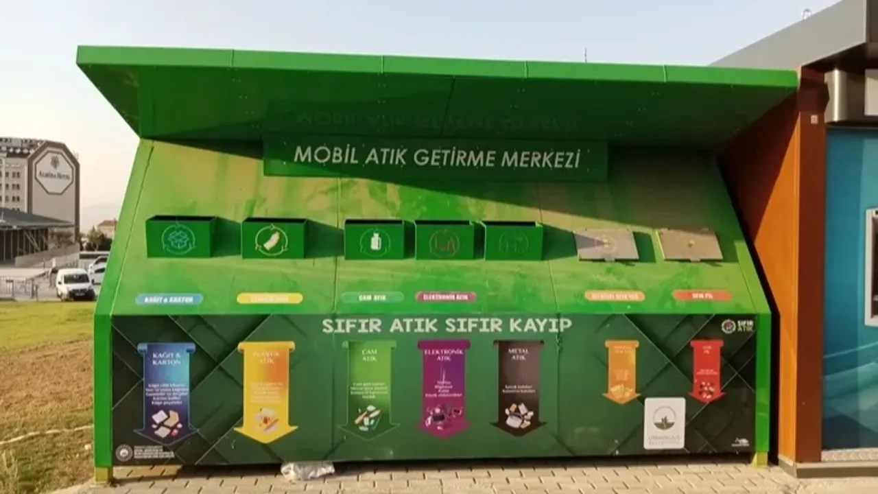 Mobil Atık Getirme Merkezi Bursalılardan tam not aldı
