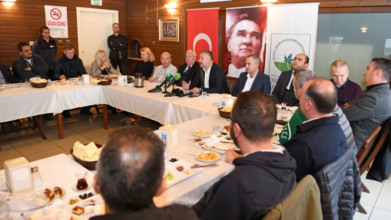 Fatih Karayılan, Bursa’da spor basını ile buluştu