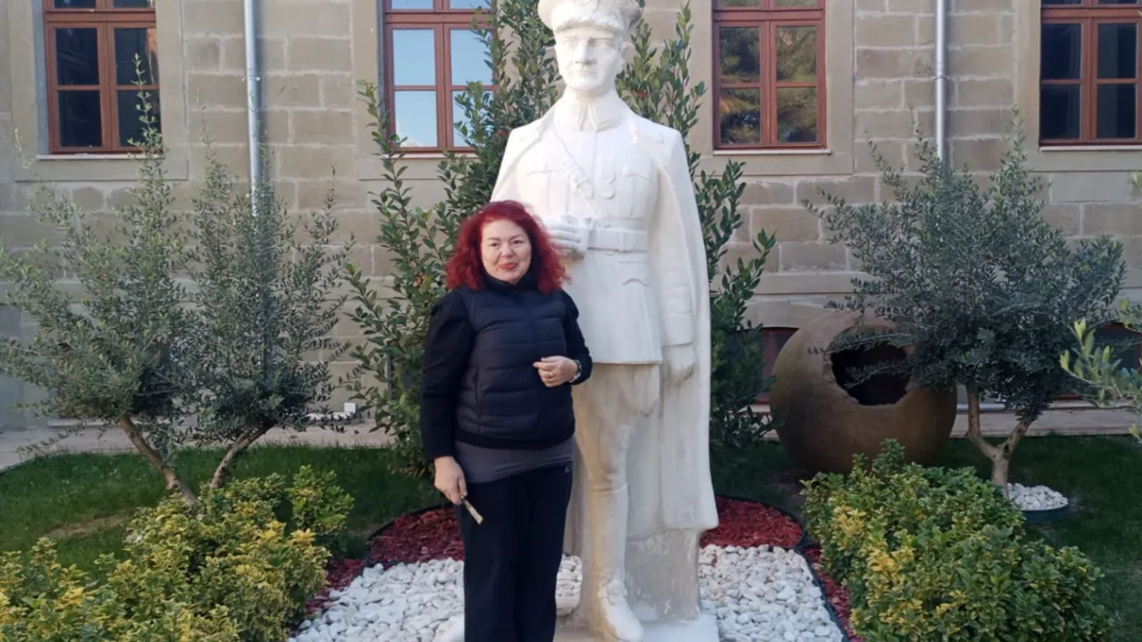 Tarihi Atatürk Büstü Keşan'da yeniden hayat buluyor