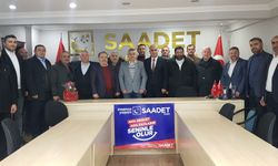 Muhtarlardan Saadet Partisi’ne Ziyaret