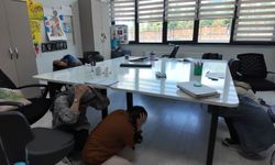 Özel bireyler ile öğretmenlerine deprem ve yangın tatbikatı