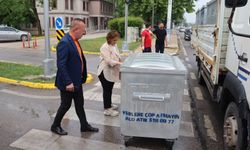 Daha temiz bir İzmit için yeni konteynerler sahada