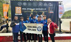 Yücel Boru Lisesi Oryantiring Takımı Türkiye İkincisi Oldu!