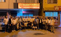 Saadet Partisi Akse Sapağı'nda Toplandı!