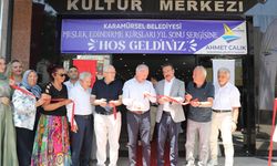 Karamürsel'de  Yıl Sonu El Sanatları Sergisi Açıldı