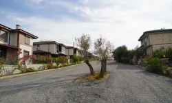 Balıkesir Edremit'te yol çalışmaları tam gaz