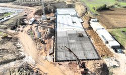 75 dönümlük dev tesiste ilk kazma vuruldu