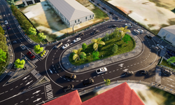 Ahmet Penbegüllü Bulvarı’nı Yeni Dönel Kavşak