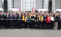 Kocaeli'ye 10 yeni ambulans tahsis edildi