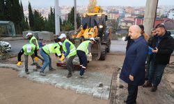 Büyükgöz Üstyapı Çalışmalarını Yerinde İnceledi