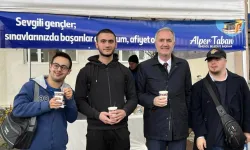 Bursa İnegöl'de öğrencilere sınav döneminde çorba ikramı