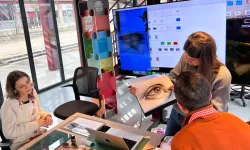 Pancar Deposu'nda gündelik malzemeler sanata dönüştü