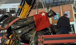 Gebze’de Gece Yarısı Heykel Gerginliği